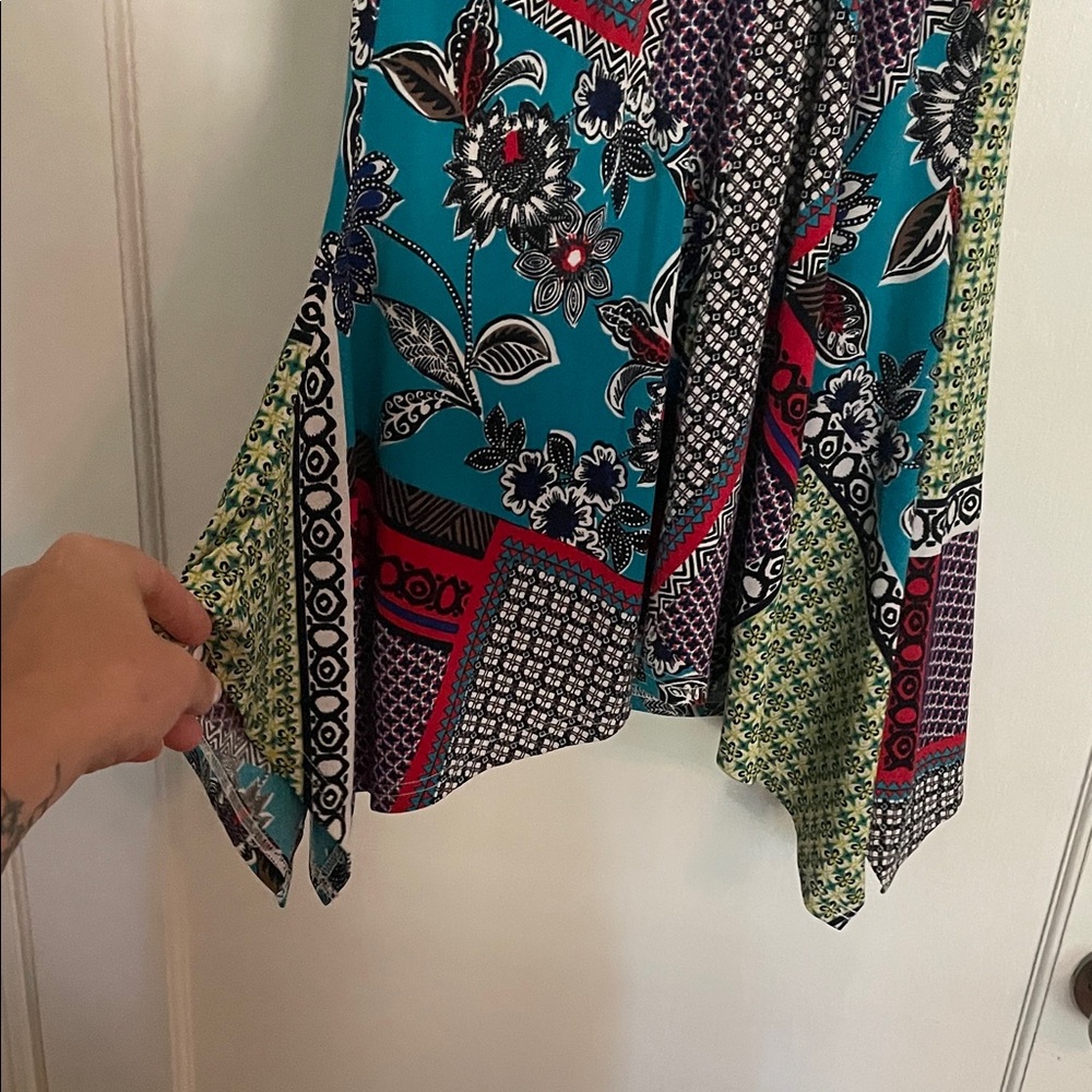 Candie's Multicolor Patchwork Tank Top - image 4